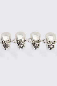 Black Friday - Skulls Bracelet - silver