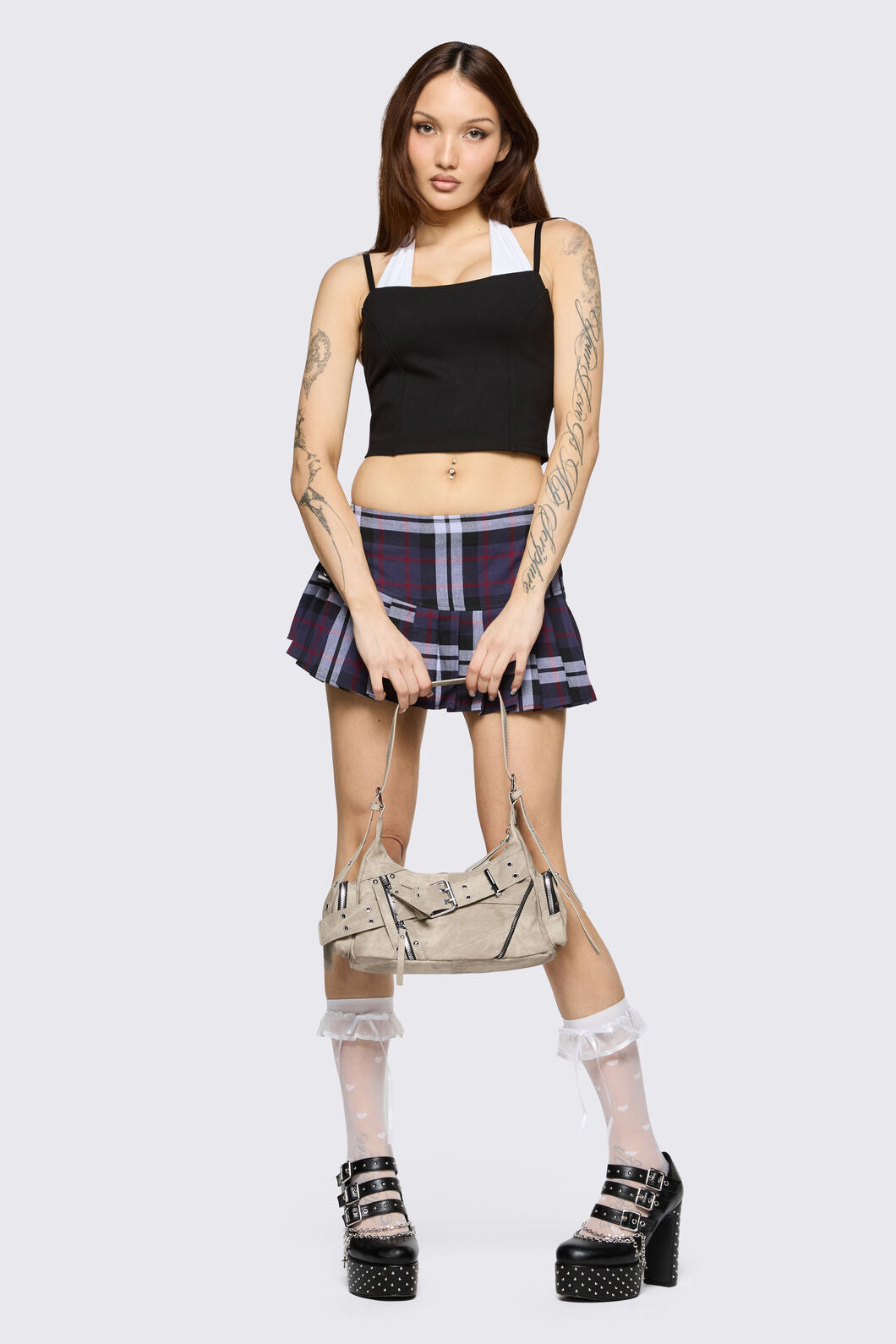 Black Friday - Biker Baddie Bag - beige