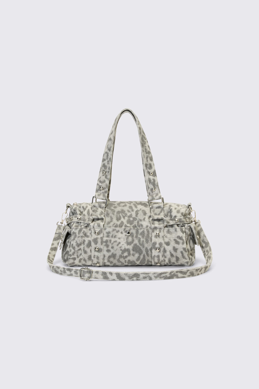 Black Friday - Snow Leopard Handbag - grey