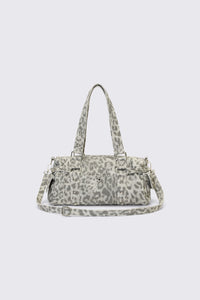 Black Friday - Snow Leopard Handbag - grey