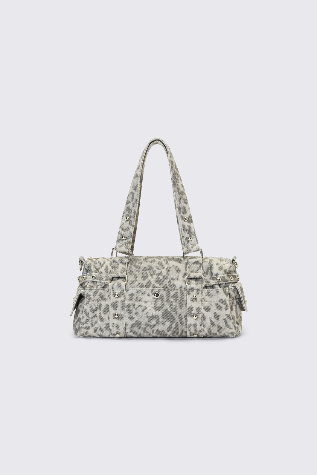 Black Friday - Snow Leopard Handbag - grey