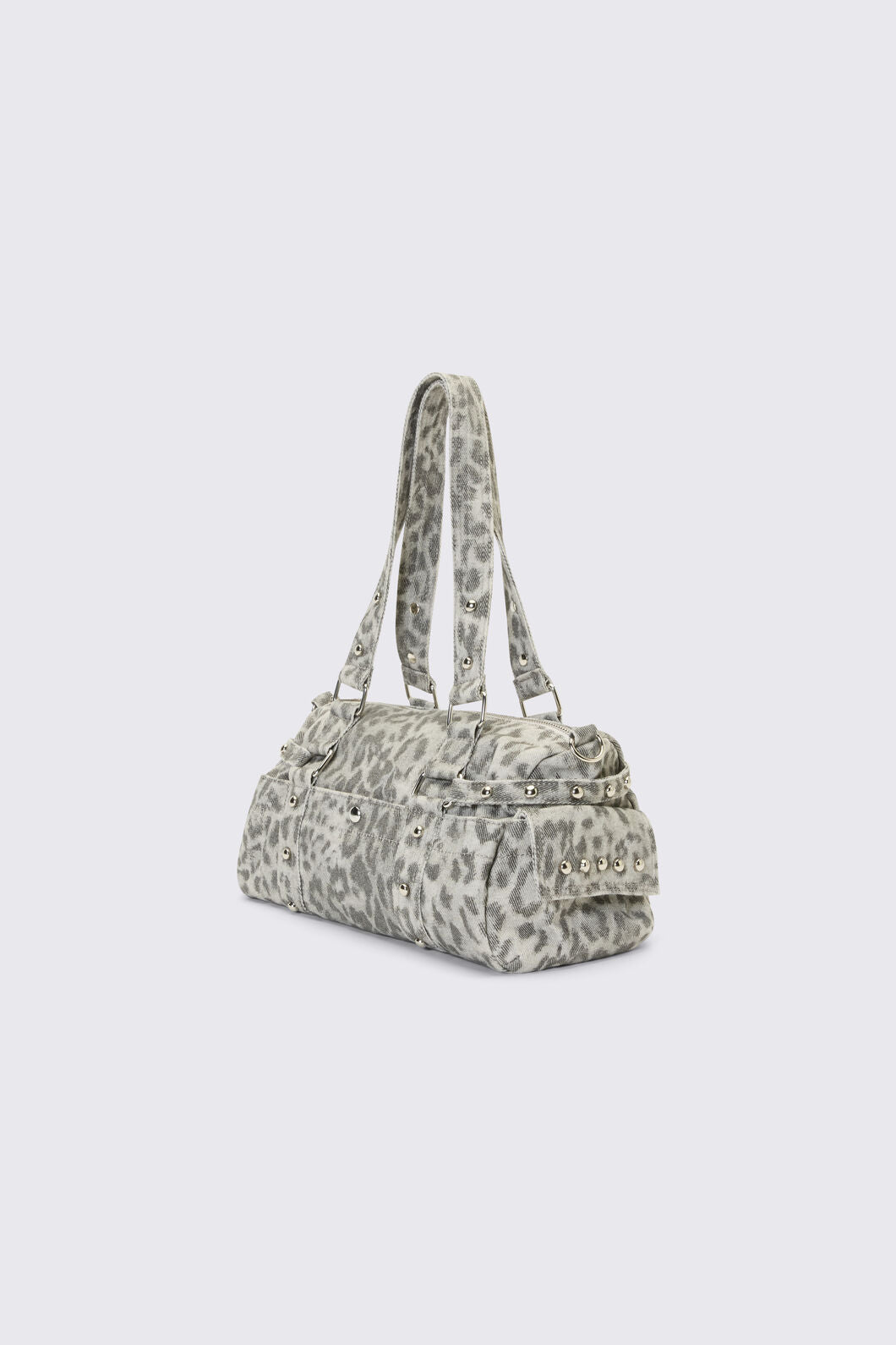 Black Friday - Snow Leopard Handbag - grey