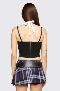 Black Friday - Studded Hip Waist Belt - black
