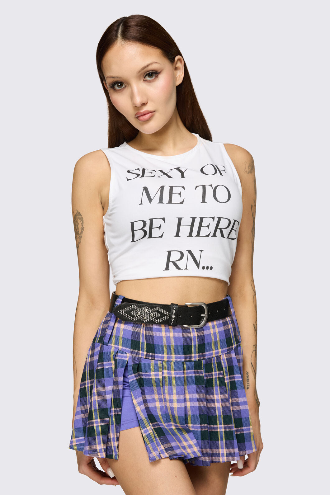 Black Friday - Multi Stud & Sparkle Belt - black