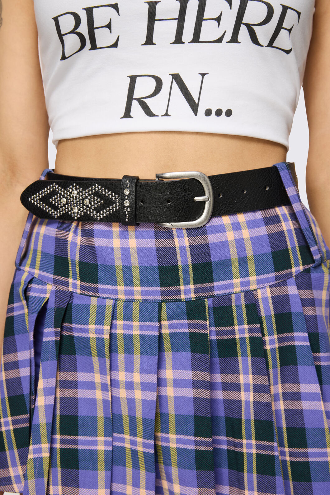 Black Friday - Multi Stud & Sparkle Belt - black