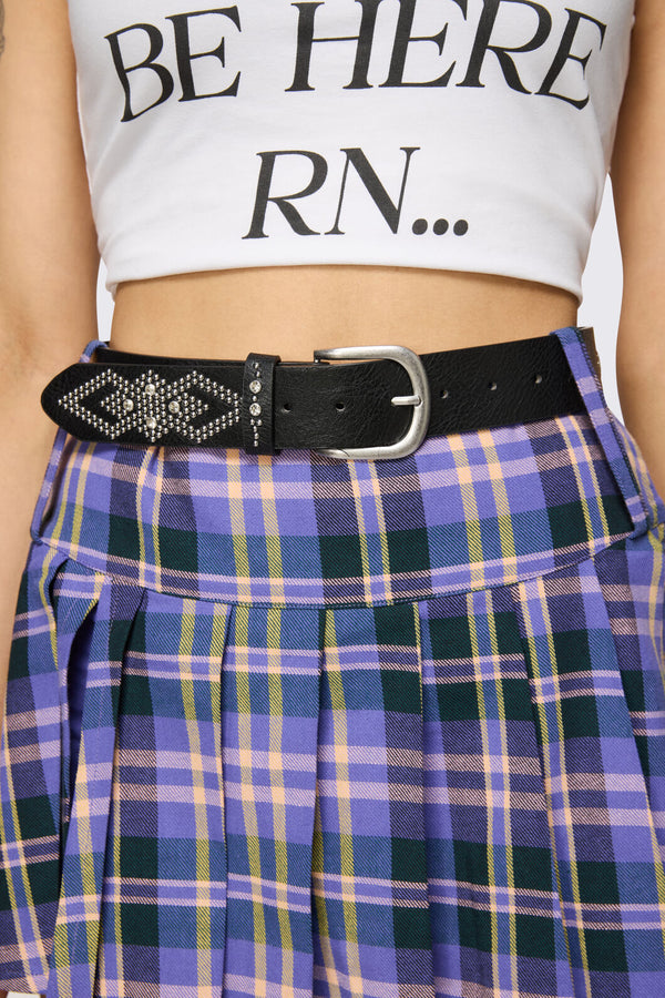 Black Friday - Multi Stud & Sparkle Belt - black