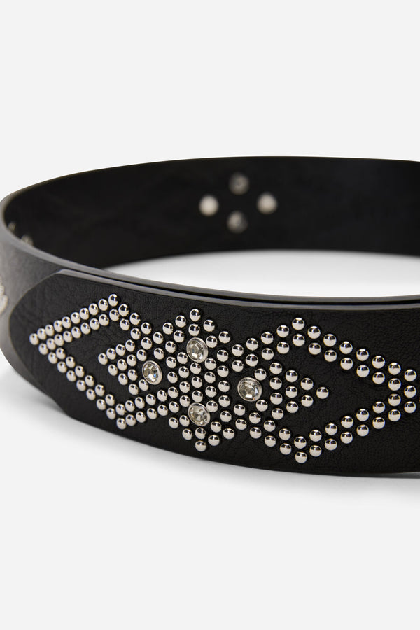 Black Friday - Multi Stud & Sparkle Belt - black