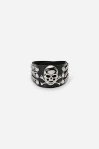 Black Friday - Chain & Skull Cuff - black