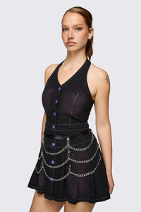 Black Friday - Chained In Skirt Belt - black