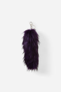 Black Friday - Tail Bag Charm - purple