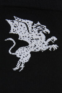 Black Friday - Mythical Creature Socks - black