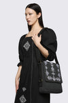Black Friday - Sunday Embroidered Canvas Bag - black