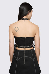 Black Friday - Diamond Chain Overlay - silver