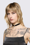 Black Friday - Simple Pentagram Choker - black
