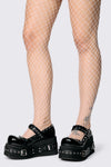 Black Friday - White Wide Net Fishnets - white