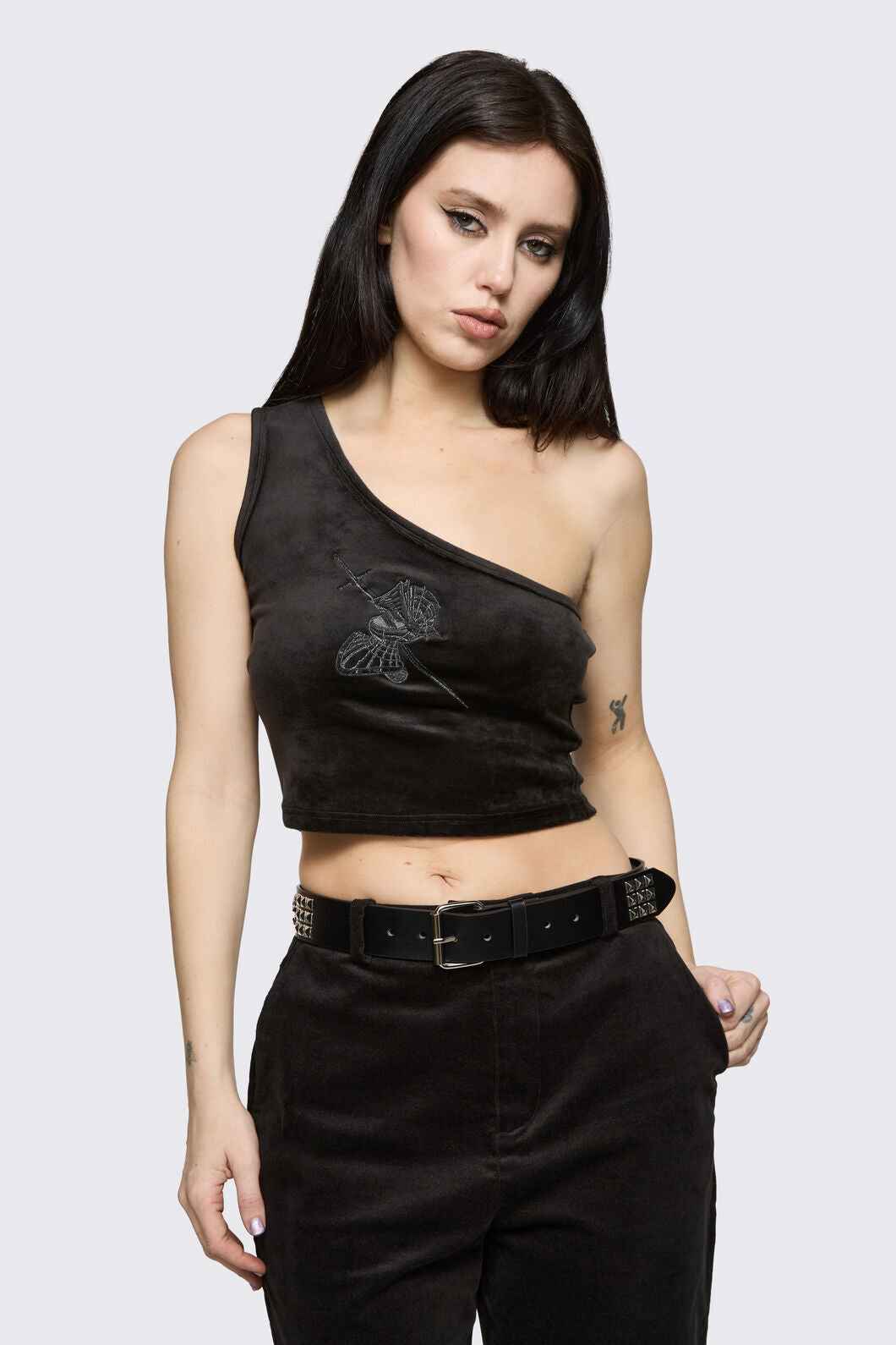 Black Friday - Skull & Stud Belt - black