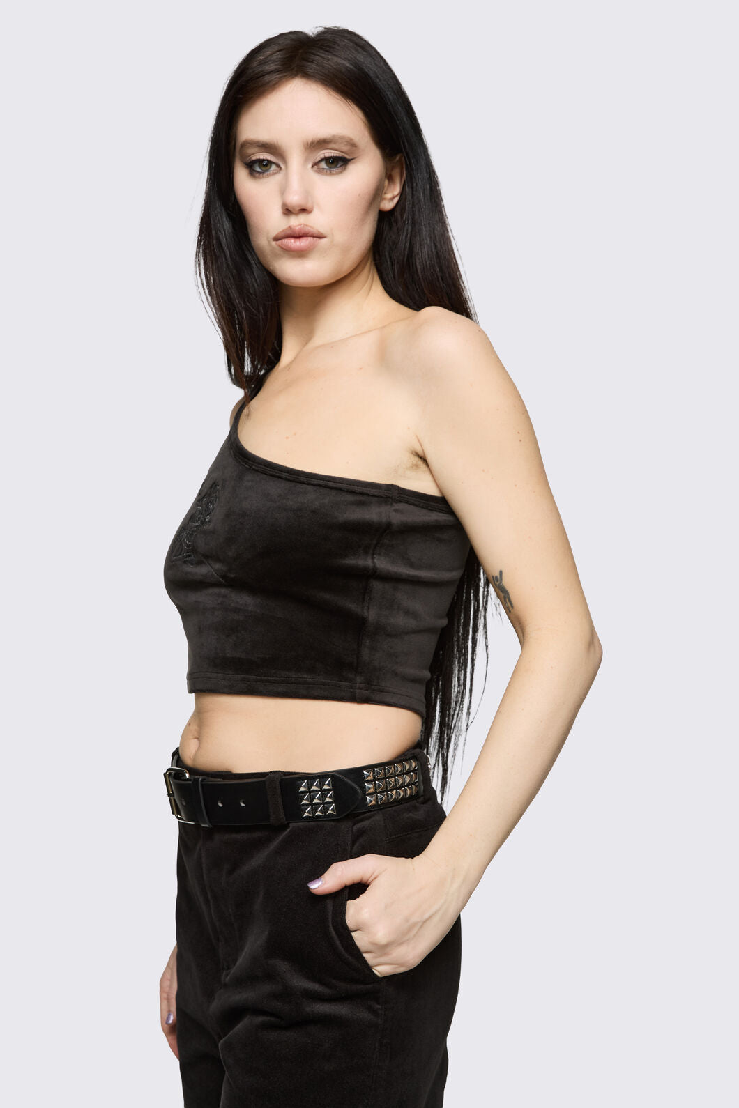 Black Friday - Skull & Stud Belt - black