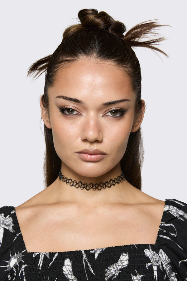 Black Friday - Tattoo Choker - black