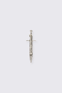 Black Friday - Sword Brooch - silver