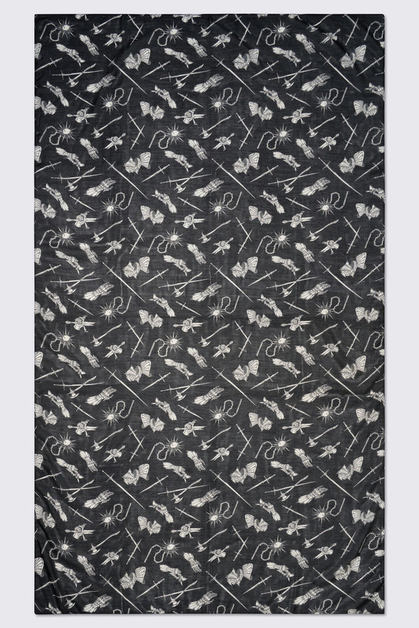 Black Friday - Lance Long Lightweight Scarf - black