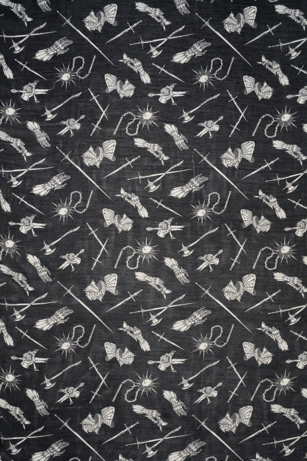 Black Friday - Lance Long Lightweight Scarf - black