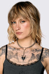 Black Friday - Statement Necklace - silver