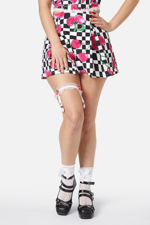 Black Friday - Sweetest Garter - white