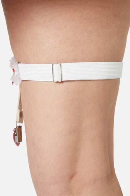 Black Friday - Sweetest Garter - white