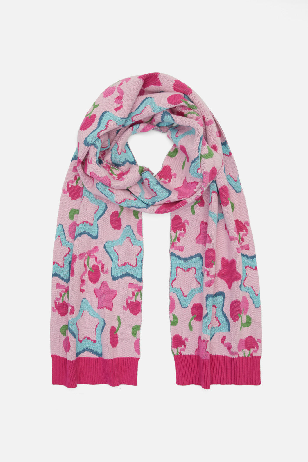 Black Friday - Sweet Cherry Scarf - pink