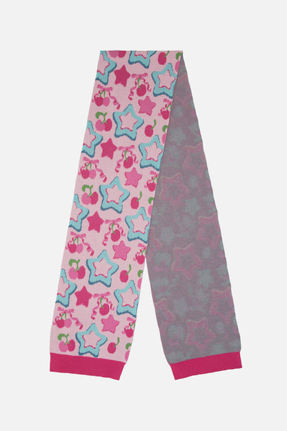 Black Friday - Sweet Cherry Scarf - pink