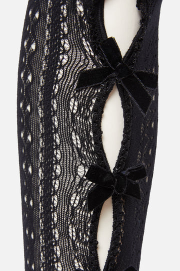 Window Bow Long Sock