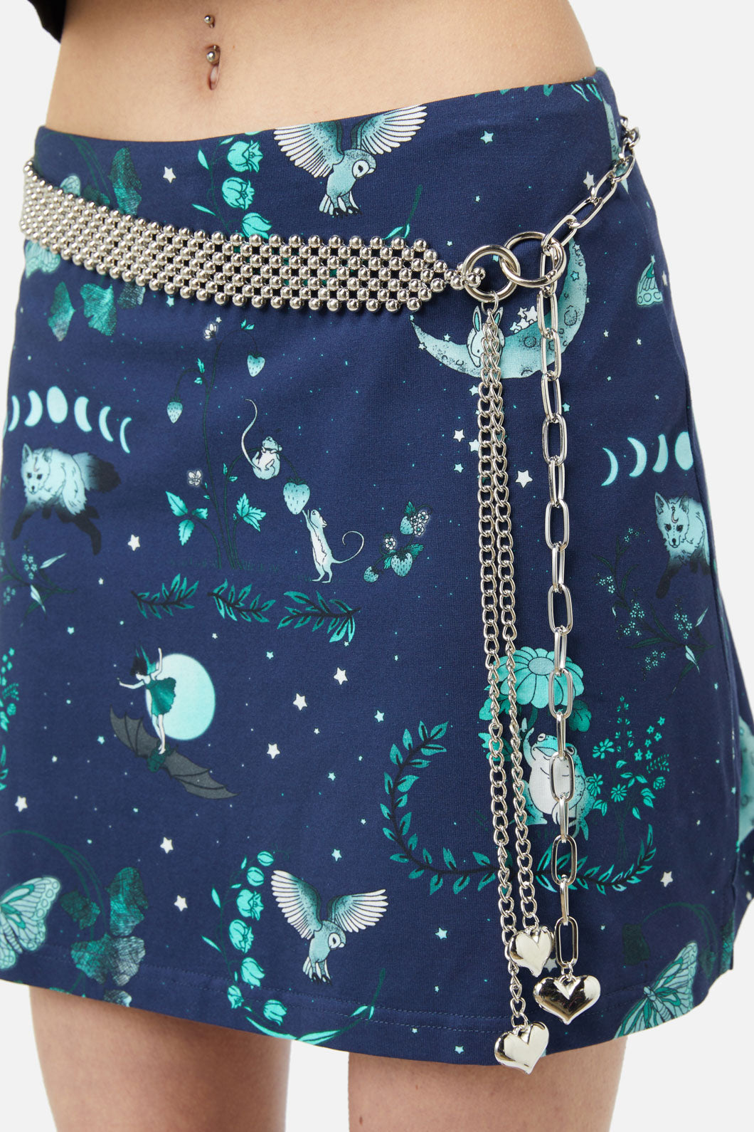 Black Friday - Multi Waist Chain - silver