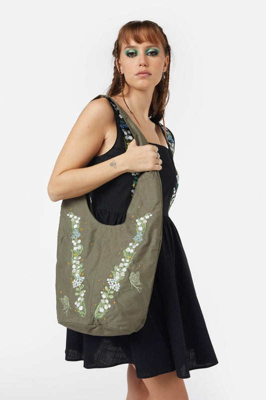 Black Friday - Lily Slouch Bag - forest