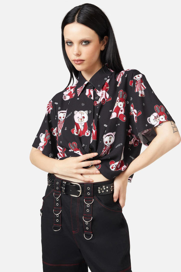 Black Friday - Stud & Star Belt - black