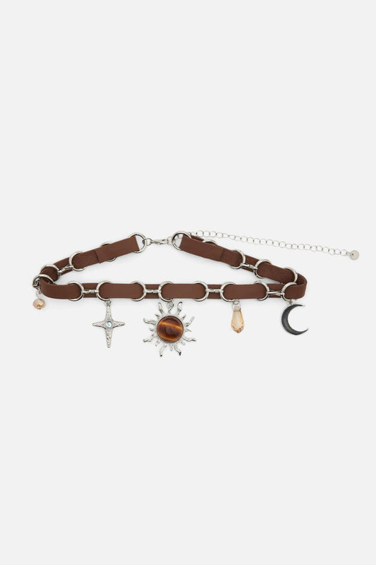 Black Friday - Mixed Charm Choker - orange