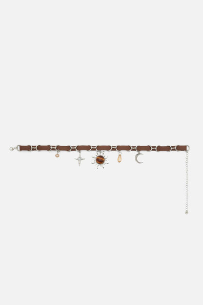 Black Friday - Mixed Charm Choker - orange