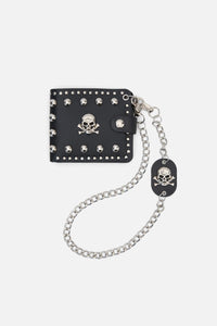 Black Friday - Punk Wallet & Chain - black