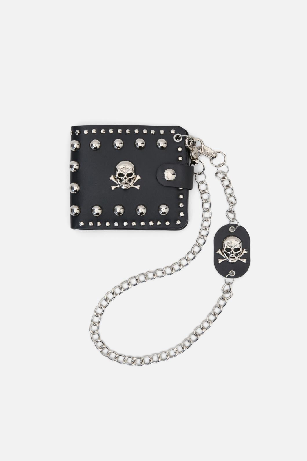 Black Friday - Punk Wallet & Chain - black