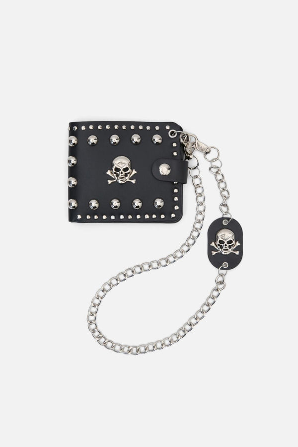 Black Friday - Punk Wallet & Chain - black