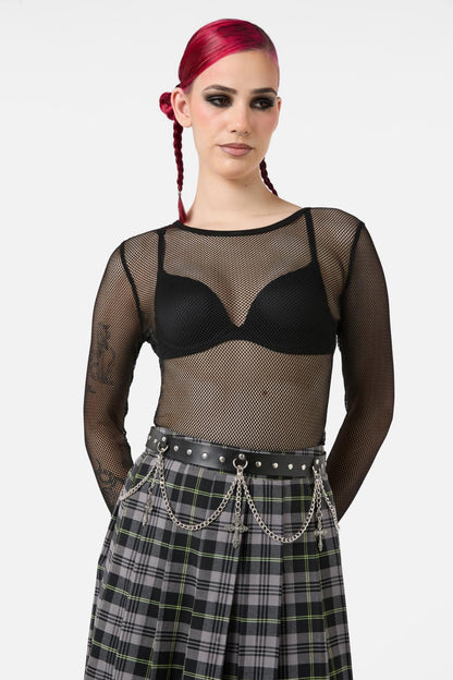 Black Friday - Cross & Chain Belt - black