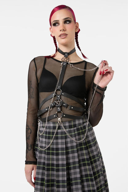 Black Friday - Pentagram Harness - black