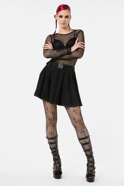 Black Friday - Cross Fishnets - black
