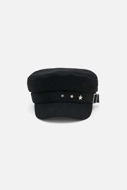 Black Friday - Star Stud Peak Hat - black