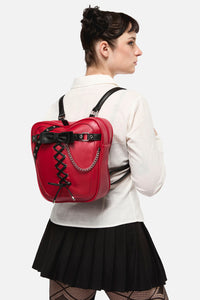 Black Friday - Apple Bag - red-black