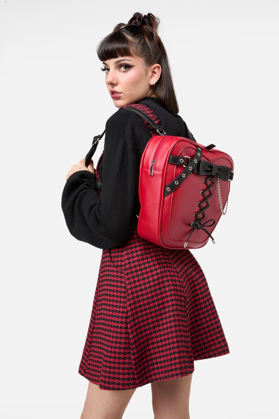 Black Friday - Apple Bag - red-black