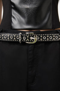 Black Friday - Stud & Sparkle Belt - black