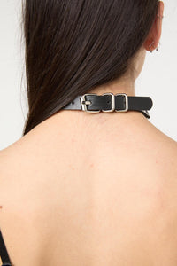 Black Friday - Ring & Chain Choker - black