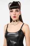 Black Friday - Ring & Chain Choker - black