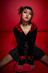 Black Friday - Ring & Chain Choker - black