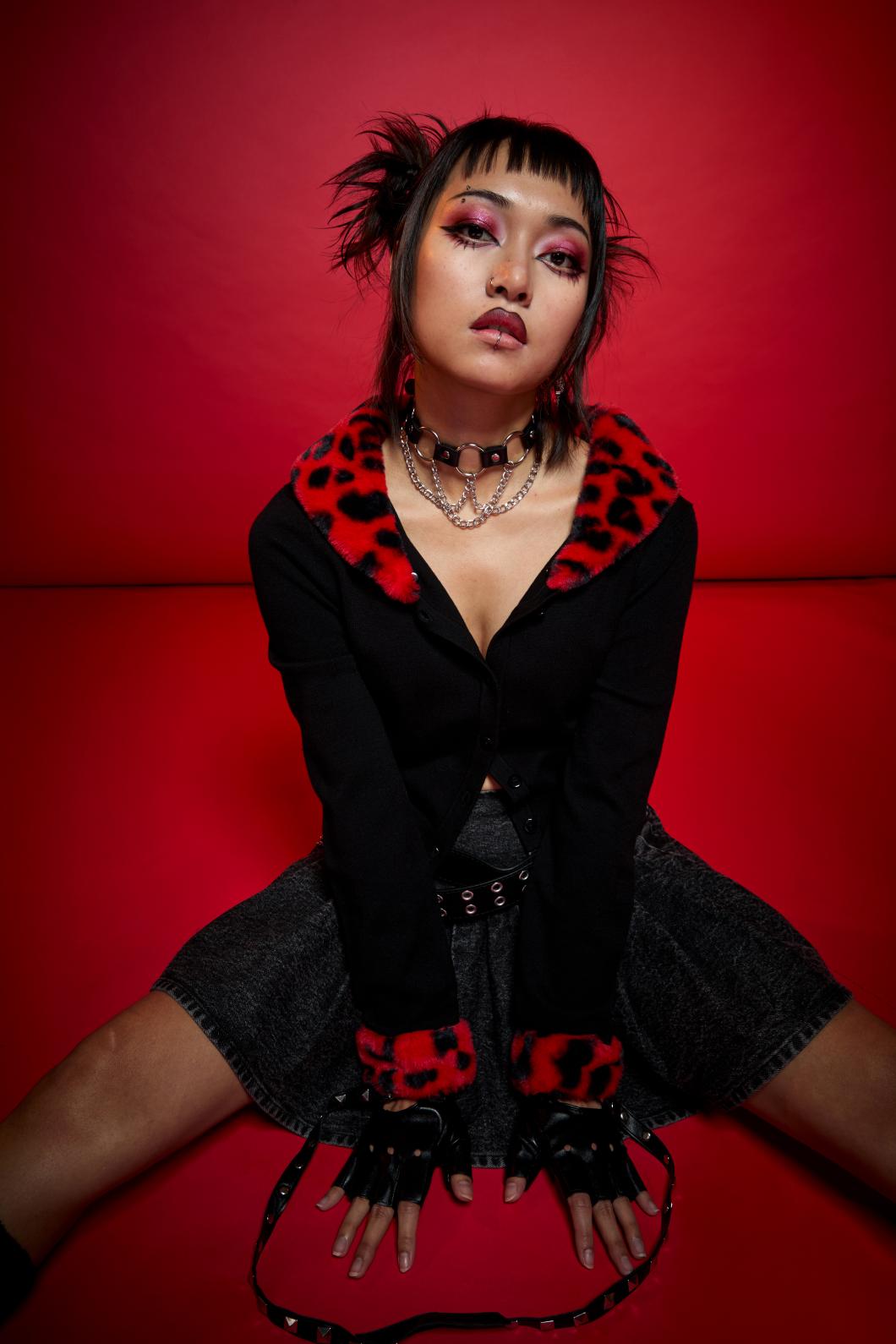 Black Friday - Ring & Chain Choker - black